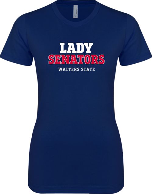 Walter State Next Level Ladies SoftStyle Junior Fitted Tee Lady Senators College - ONLINE ONLY
