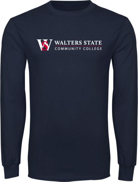 Walter State Long Sleeve T Shirt WS Horizontal - ONLINE ONLY