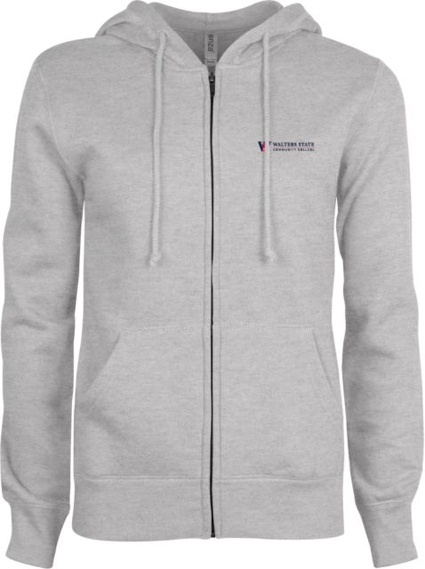 Walter State ENZA Ladies Fleece Full Zip Hoodie WS Horizontal - ONLINE ONLY