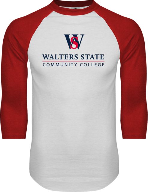 Walter State Raglan Baseball T Shirt Primary - ONLINE ONLY