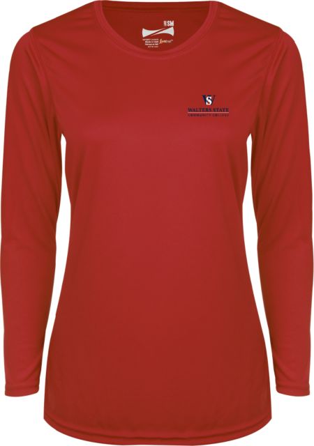 Walter State Ladies Syntrel Performance Longsleeve Shirt Primary - ONLINE ONLY