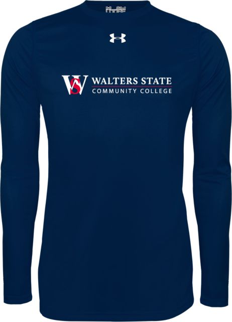 Walter State Under Armour Long Sleeve Tech Tee WS Horizontal - ONLINE ONLY