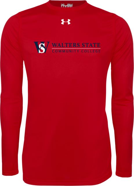 Walter State Under Armour Long Sleeve Tech Tee WS Horizontal - ONLINE ONLY