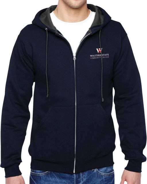 Walter State Fleece Full Zip Hoodie Primary - ONLINE ONLY