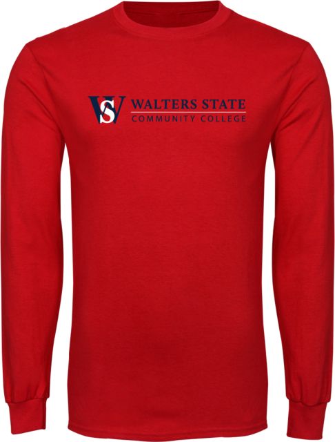 Walter State Long Sleeve T Shirt WS Horizontal - ONLINE ONLY
