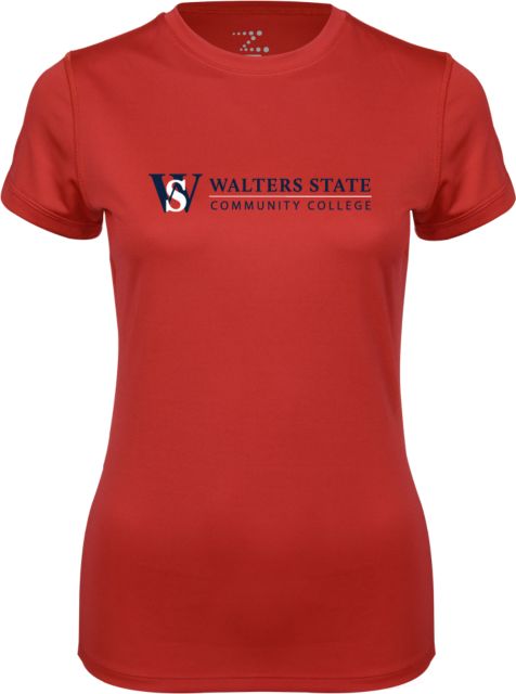 Walter State Ladies Syntrel Performance Tee WS Horizontal - ONLINE ONLY