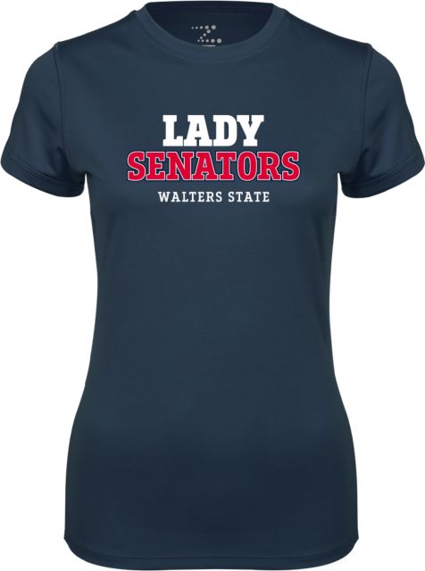 Walter State Ladies Syntrel Performance Tee Lady Senators College - ONLINE ONLY