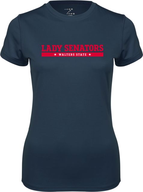 Walter State Ladies Syntrel Performance Tee Lady Senators Bar - ONLINE ONLY