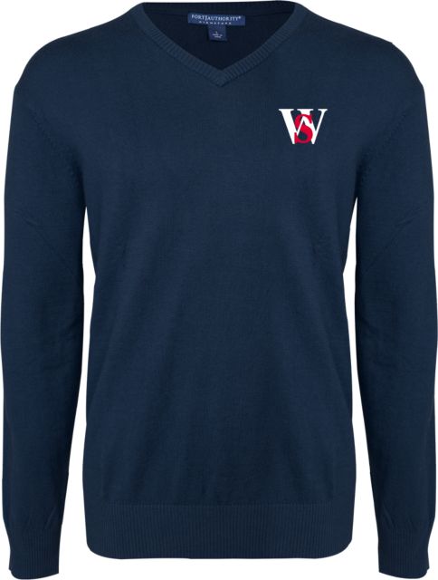 Walter State Classic Mens V Neck Sweater WS - ONLINE ONLY