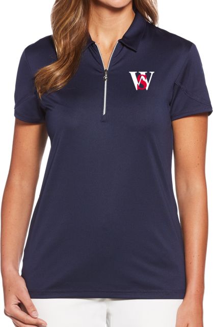 Walter State Ladies Callaway Tulip Sleeve Zip Polo WS - ONLINE ONLY