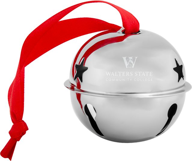 Walter State Jingle Bell Ornament Primary Engraved - ONLINE ONLY